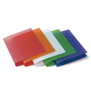 Raccoglitore - 4 anelli tondi 17 mm - dorso 2,5 cm - 22x30 cm - PPL semitrasparente - colori assortiti - Starline