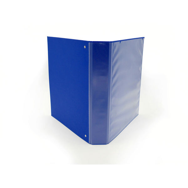 Raccoglitore personalizzabile KingShow - 4 anelli a D 40 mm - dorso 5 cm - 22x30 cm - blu -Starline - Image 2