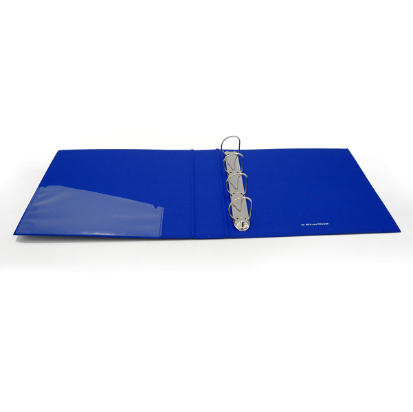Raccoglitore personalizzabile KingShow - 4 anelli a D 40 mm - dorso 5 cm - 22x30 cm - blu -Starline - Image 3