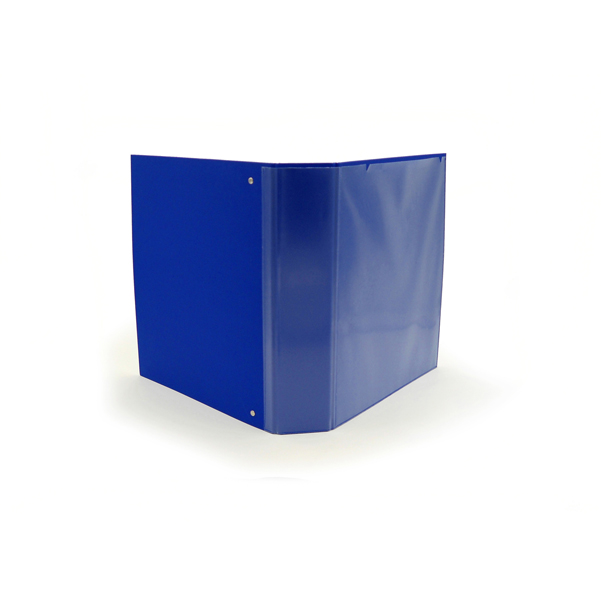 Raccoglitore personalizzabile KingShow - 4 anelli a D 50 mm - dorso 6 cm - 22x30 cm - blu -Starline - Image 2