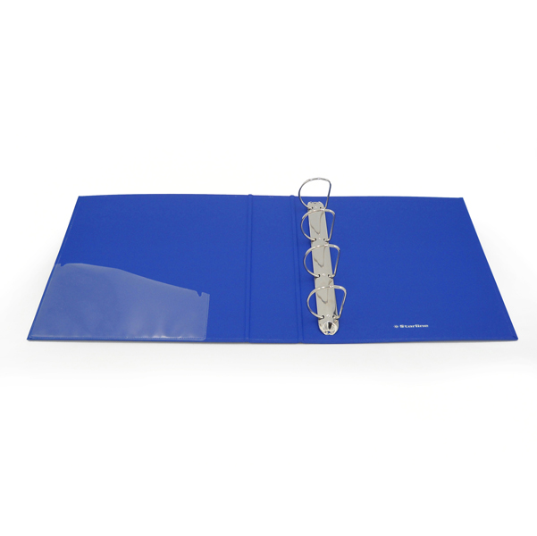 Raccoglitore personalizzabile KingShow - 4 anelli a D 50 mm - dorso 6 cm - 22x30 cm - blu -Starline - Image 3