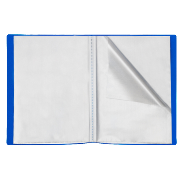Portalistini Eco - PPL - 22 x 30 cm - 30 buste lisce - blu - Starline