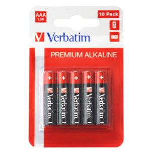 Verbatim - Blister 10 Pile alkaline ministilo AAA - 49874