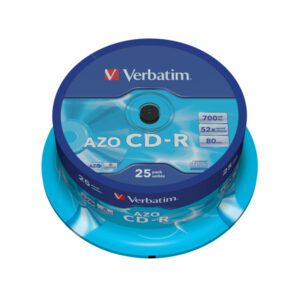 Verbatim - Scatola 25 CD-R DataLife Plus - 1x-52x - serigrafato - 43352 - 700MB