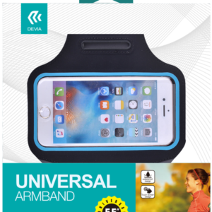 iSport Fascia Supporto Smartphone max 4.7'' Waterproof Nera