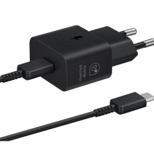 Samsung EP-T2510EBE + EP-DN980BBE Carica + Cavo USB-C 25W in Bulk