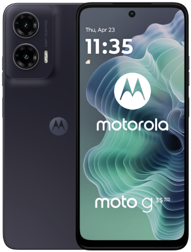 MOTOROLA moto g35 5G 4 128GB Midnight Black-BRAND