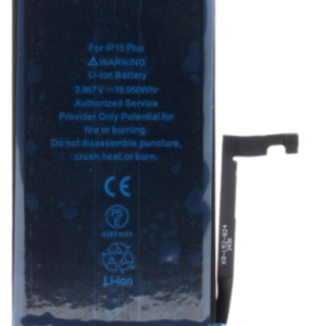Batteria per iPhone 15 Plus 4383mAh resettata diagnostica