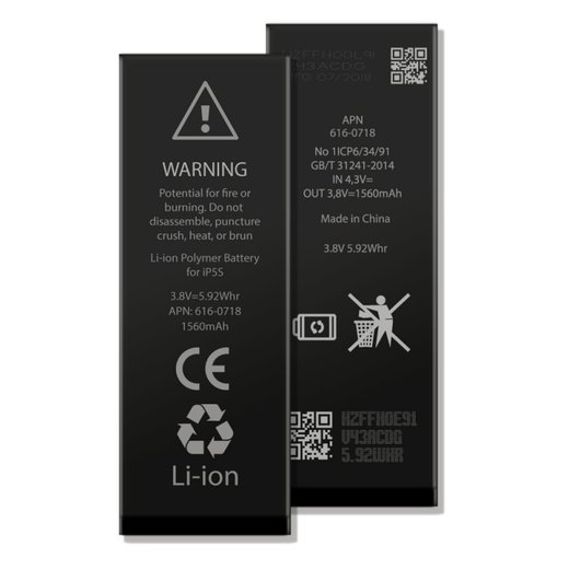 Batteria per iPhone 5S, 1560mAh
