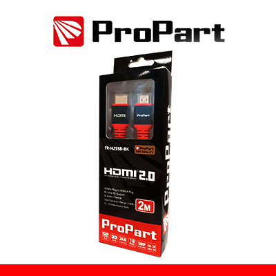 Cavo HDMI 2.0 HighSpeed 4K 3D con Ether.1m SP-SP Ner BLISTER