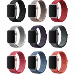 Cinturino Apple Watch 4 serie 40mm Delux Sport 3 Storm Gray
