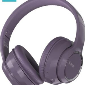 Cuffia wireless V2 EM039 bluetooth V. 5.2 ricaricabile Viola